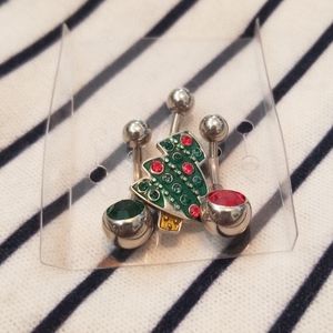 Belly ring christmas lot of 3